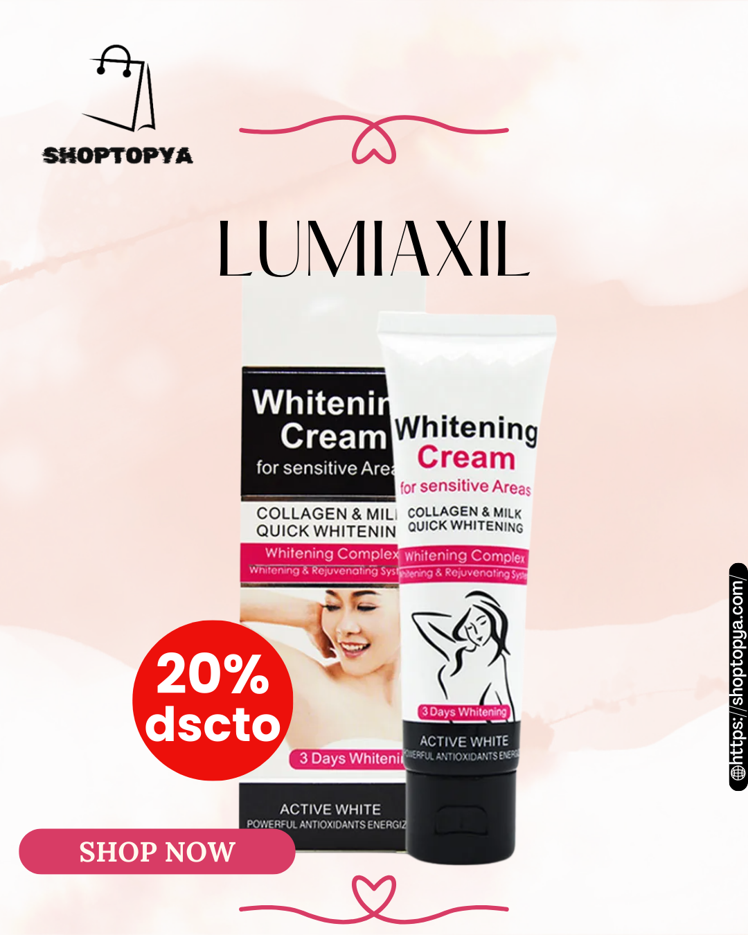 🏳️LumiAxil🏳️ - 🔥[Crema blanqueadora para axilas]🔥¡Precio oferta!🔥 - Envío gratis a todo Chile🚚